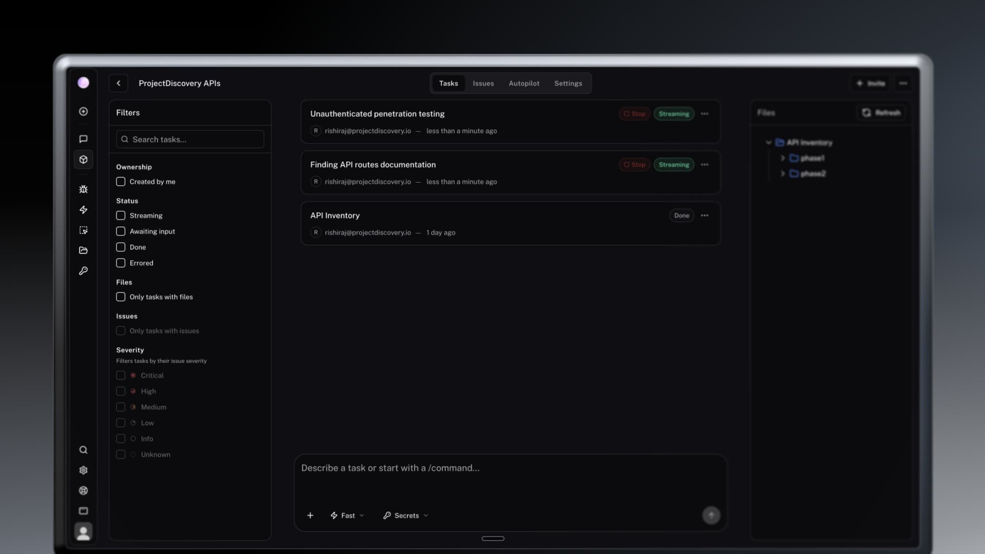 Introducing Projects