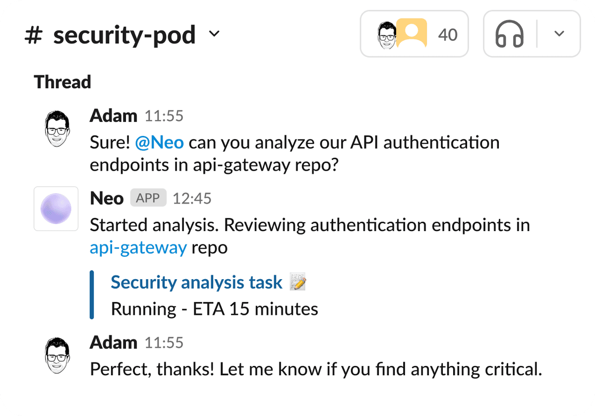 Neo - AI Security Engineer